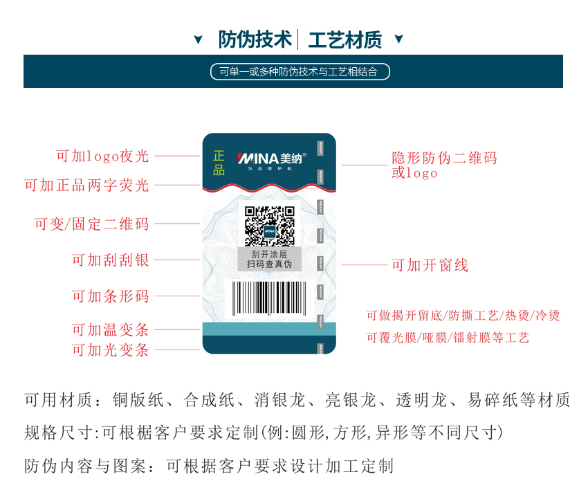 產(chǎn)品防偽標(biāo)簽對(duì)企業(yè)品牌的意義